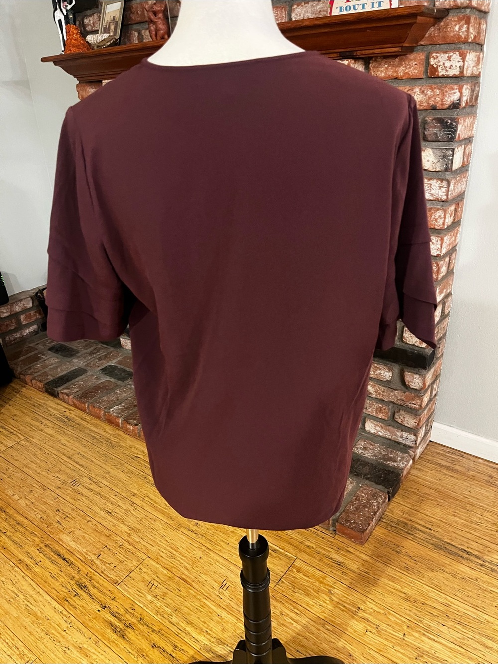 $348 NWT Frame Mulberry Blouse Size Small - Picture 5 of 6